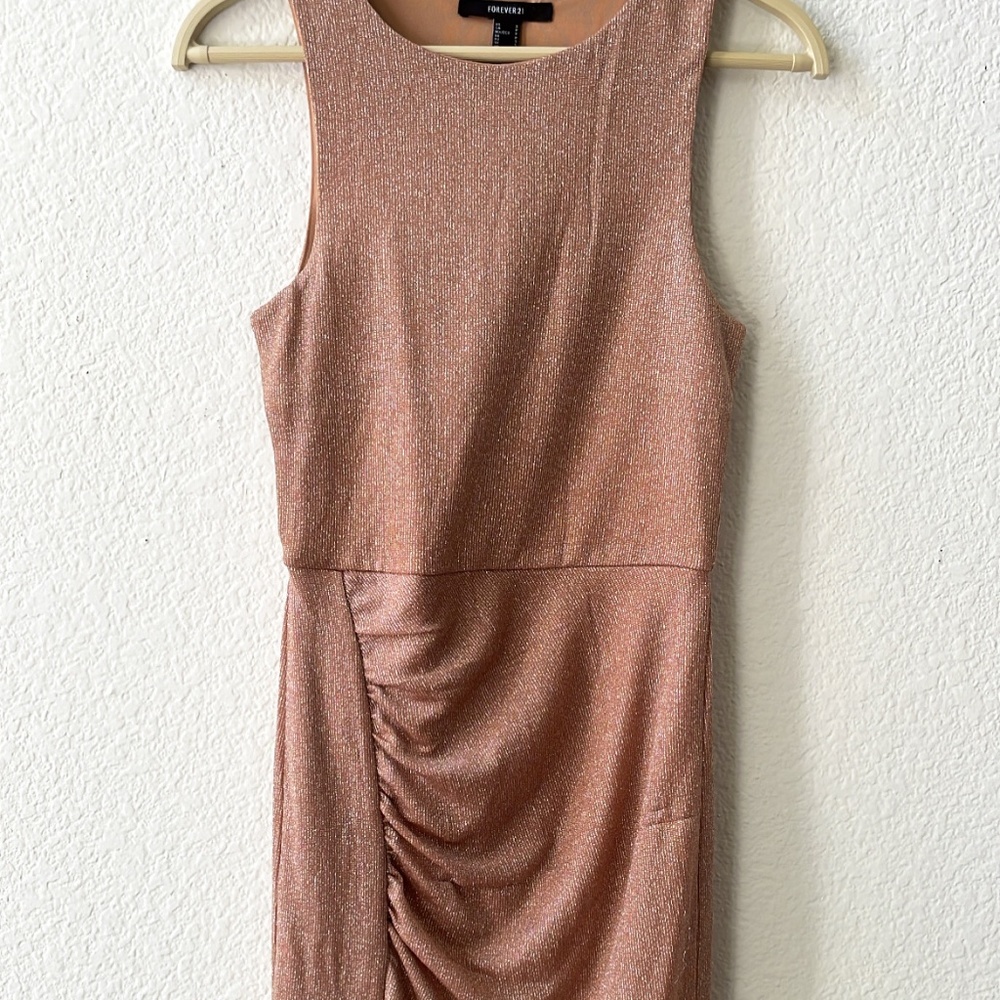 Rose gold dress